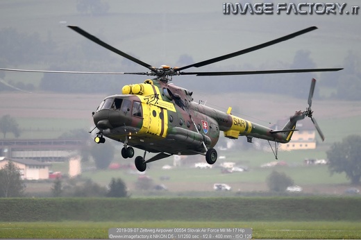 2019-09-07 Zeltweg Airpower 00554 Slovak Air Force Mil Mi-17 Hip